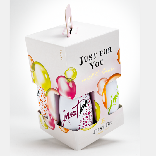 JustBe Mix - gift set of 4 in white