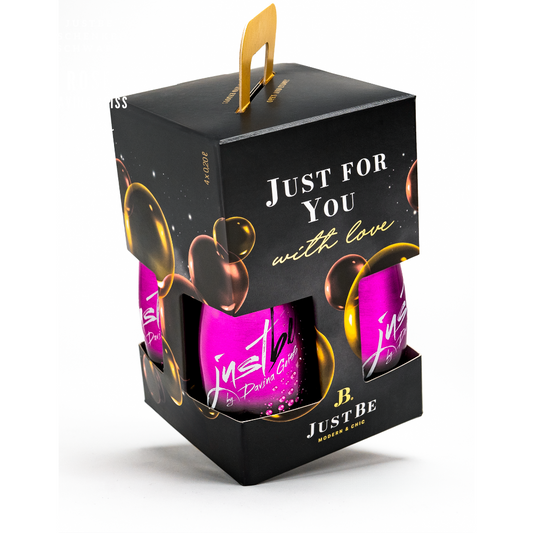 JustBe Rosé Davina Geiss - Geschenkbox in schwarz